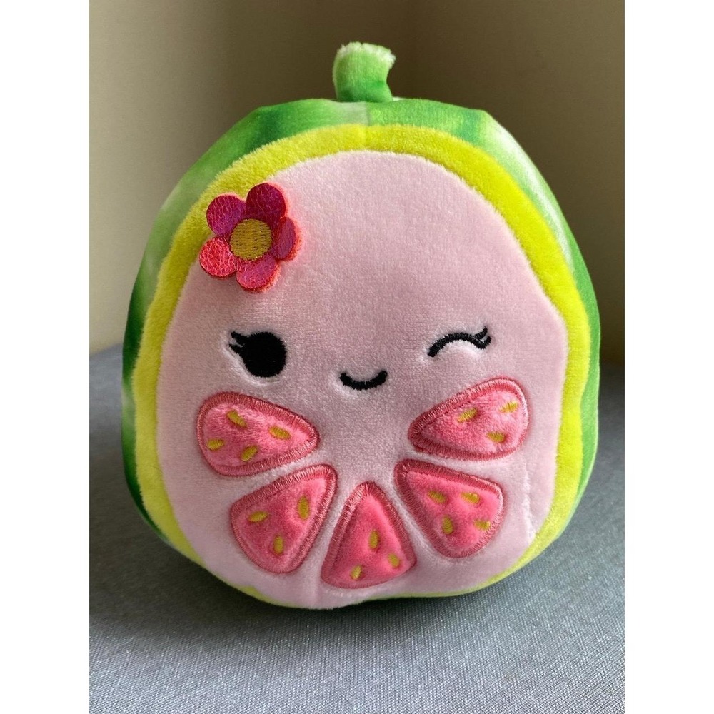Squishmallows Lena Grapefruit 5" Plush Stuffed Food KellyToy Animal sku22
